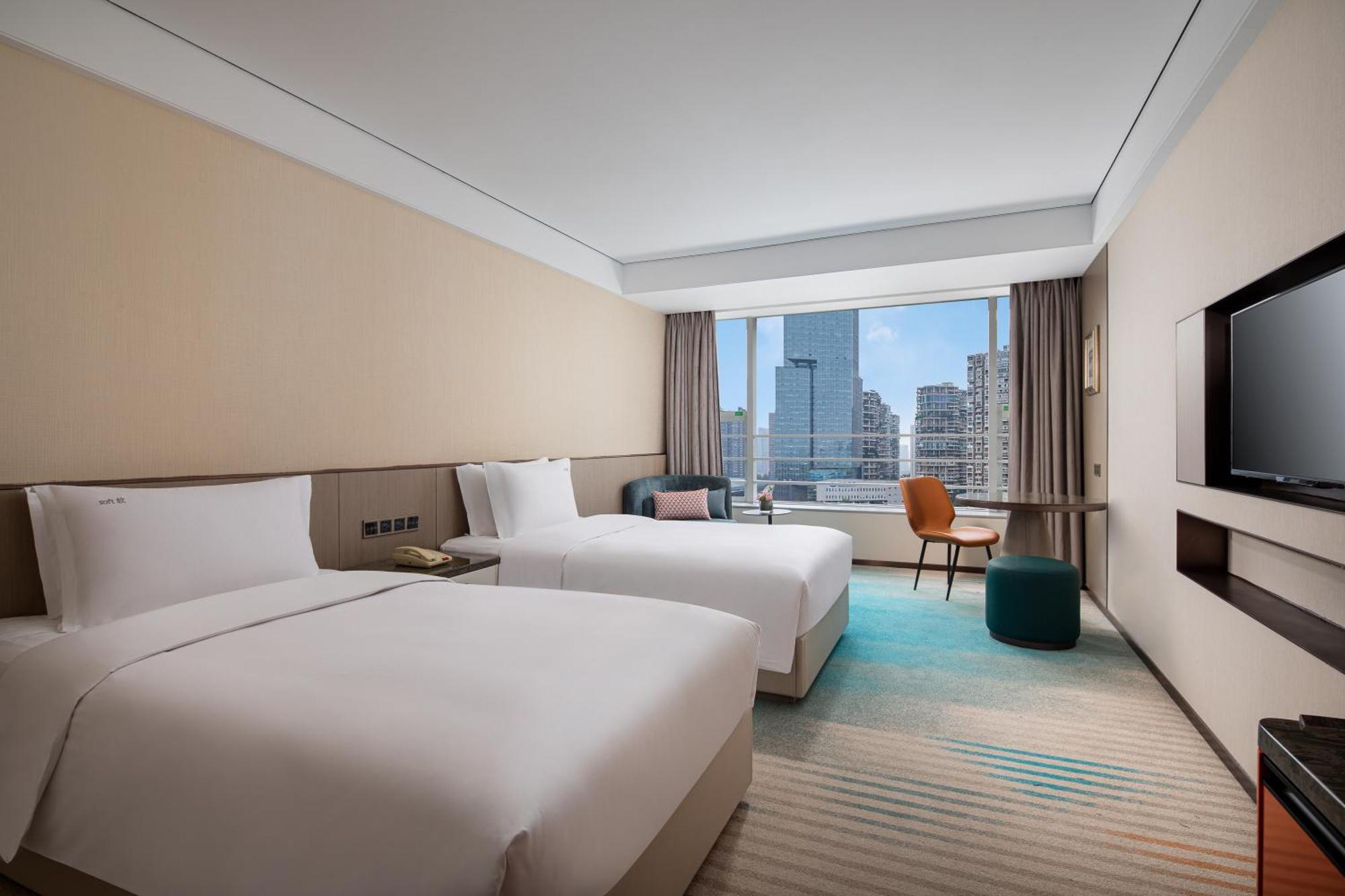 Holiday Inn Chengdu Century City-Westtower Buitenkant foto