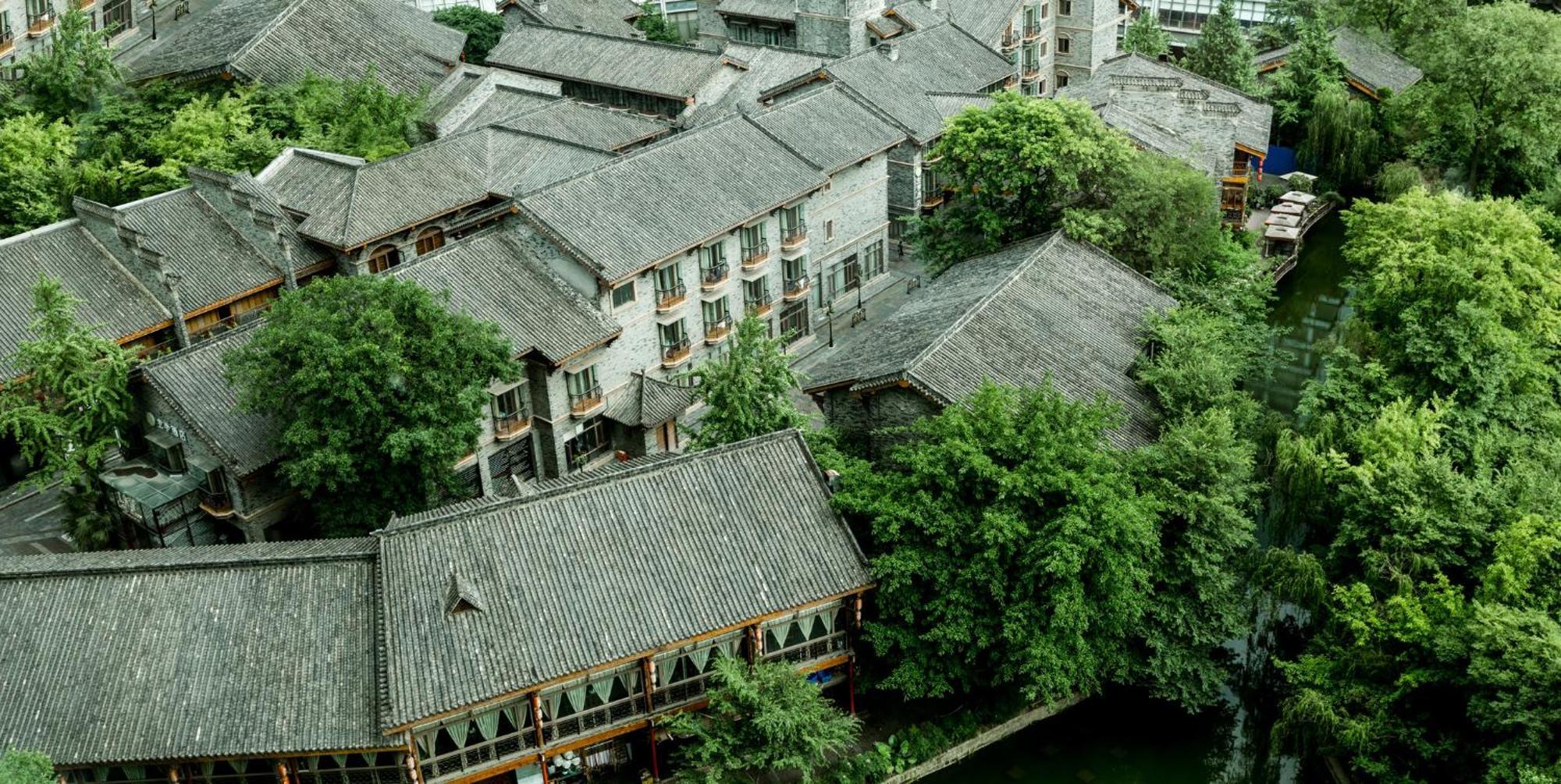 Holiday Inn Chengdu Century City-Westtower Buitenkant foto