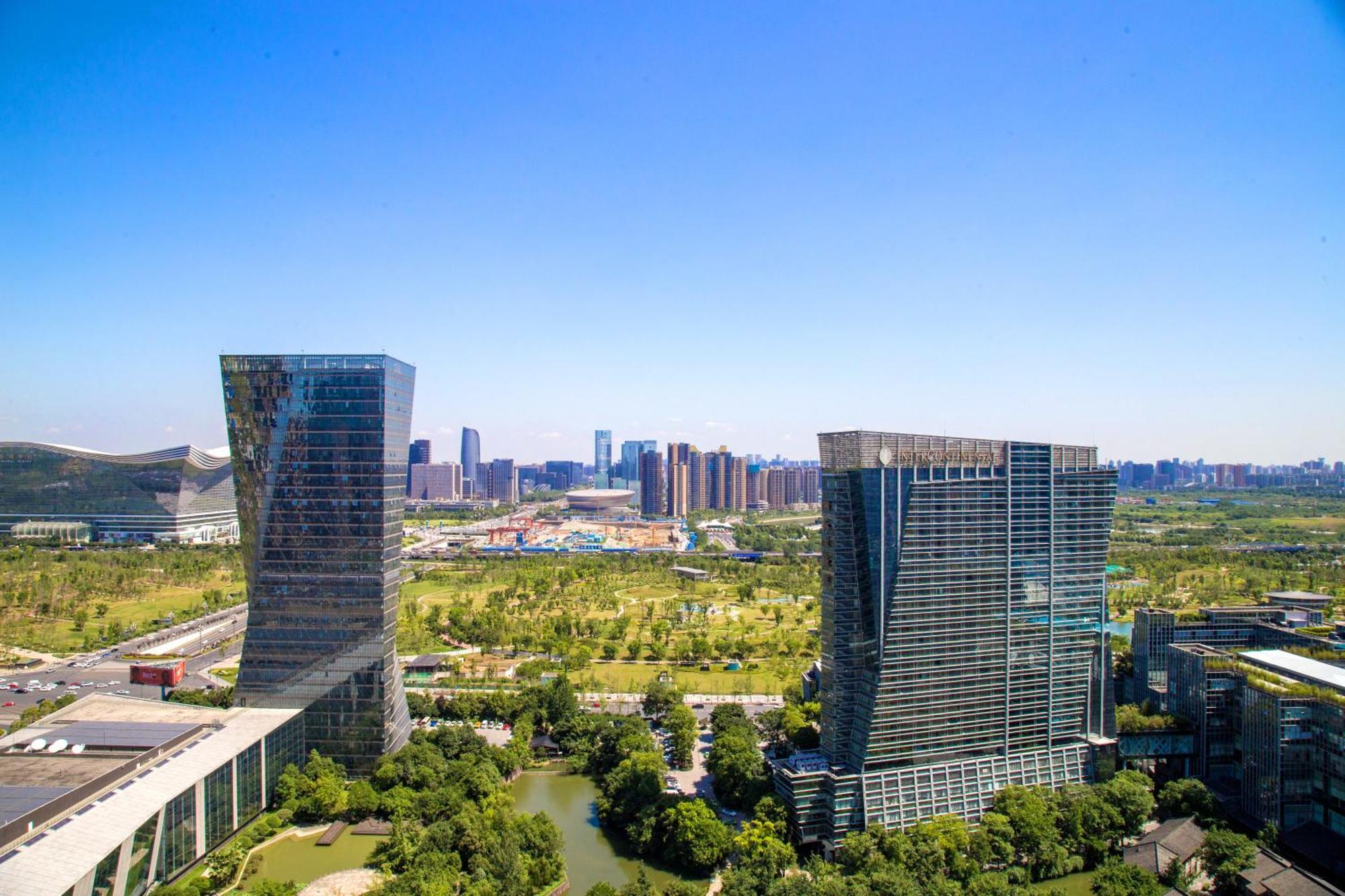 Holiday Inn Chengdu Century City-Westtower Buitenkant foto